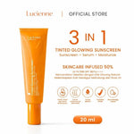 LUCIENNE - Tinted Glowing Sunscreen | Auto Glowing Foundie Versi Ringan