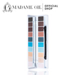 [FLASH SALE] Madame Gie Eye Illusions Moondust Temptation Eyeshadow Palette 10 Warna - Makeup Eyeshadow | Shimmer & Matte | Pigmented & Tahan Lama | Blendable | Natural Look