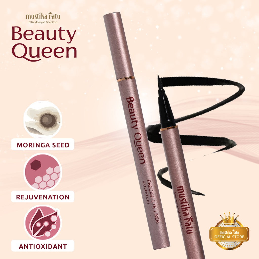 Beauty Queen Precise Eye Liner Black Mustika Ratu waterproof and longlasting