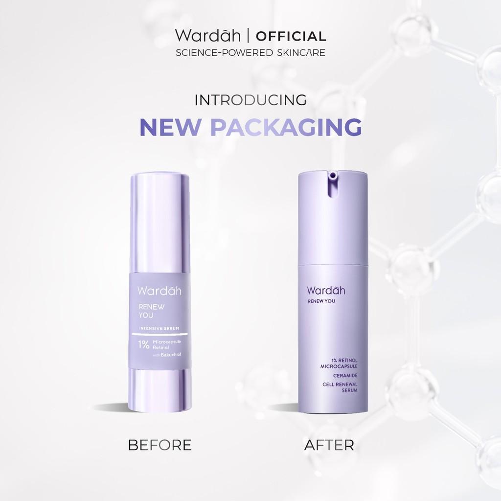 Wardah Renew You Retinol Serum | 1% Microcapsule Retinol + Ceramide – Anti-Aging Night Serum – Serba Ada