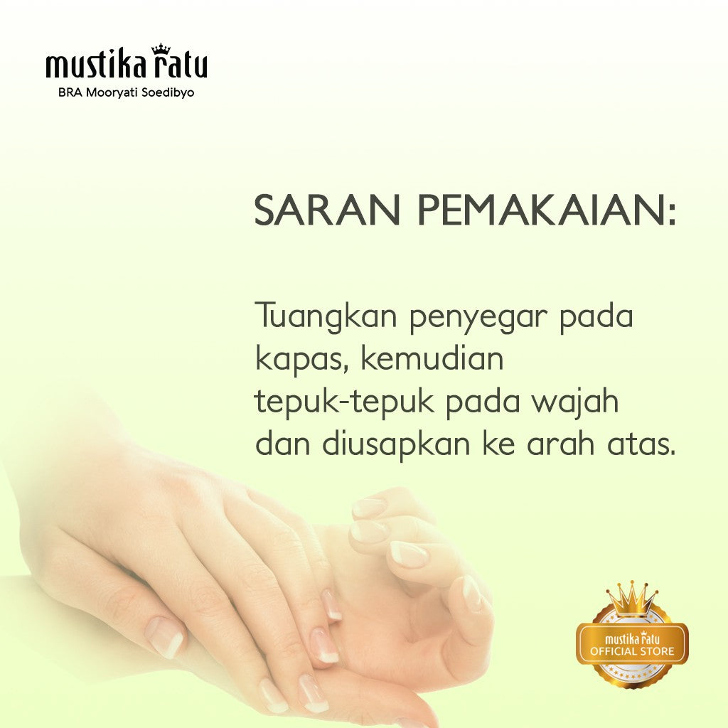 Mustika Ratu Penyegar Sari Mawar Putih 150ml toner perawatan wajah