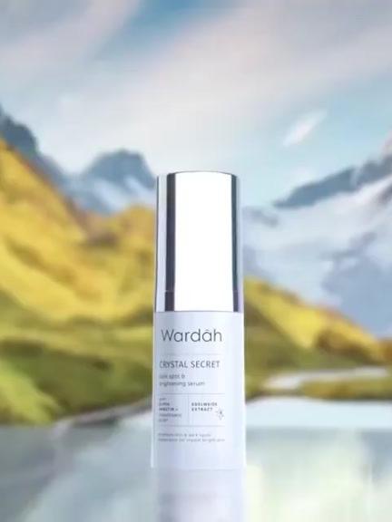 Wardah Crystal Secret Brightening Day Cream 15ml – Glow with Crystal-Clear Radiance