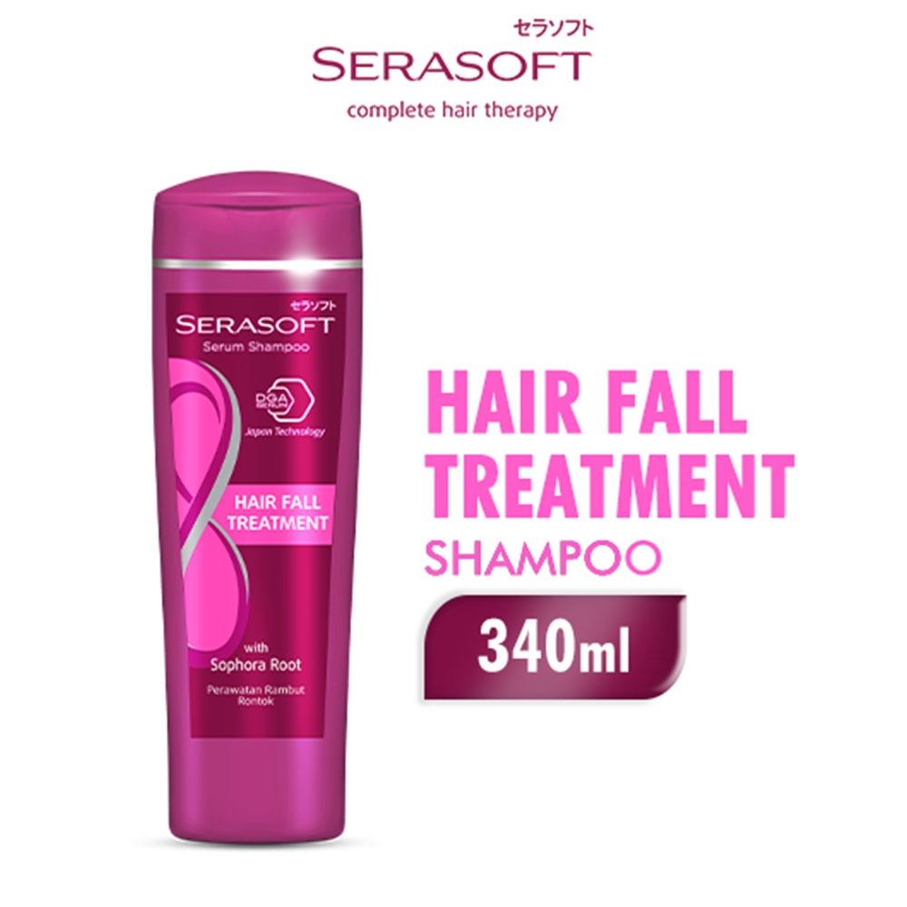 Serasoft Hair Fall Treatment Shampoo 170ml – Strengthen Hair from the Root & Reduce Hair Fall with Sera-Aid Technology