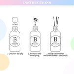 PREMIERE BEAUTE Aromatic Rattan candy world Reed Diffuser oil Aromatherapy Replenisher Pewangi BPOM