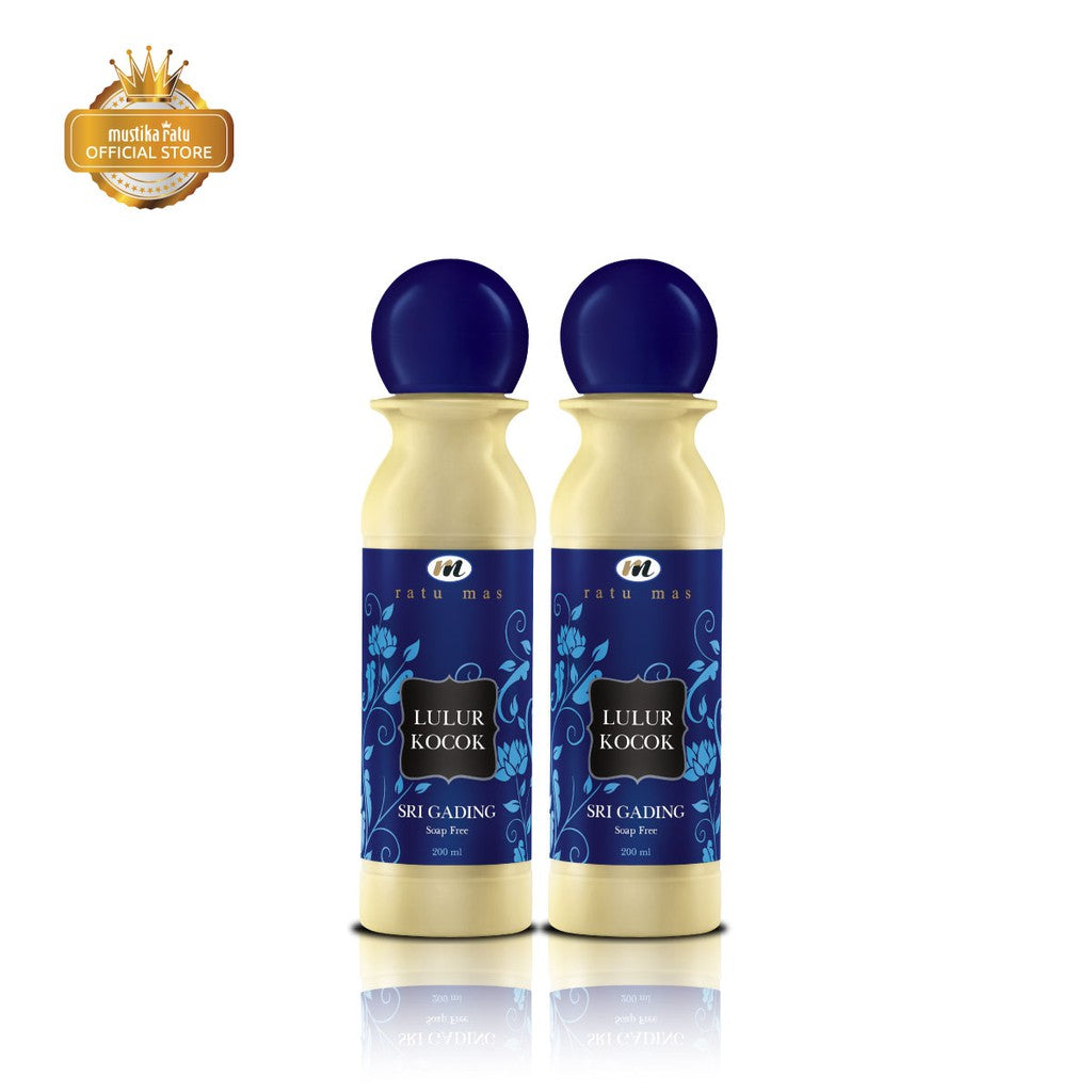 Ratu Mas Twinpack Lulur Kocok Sri Gading 200ml Mustika Ratu