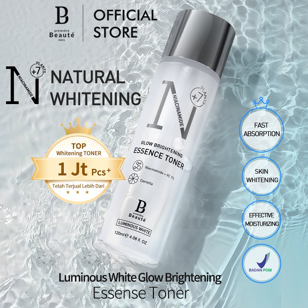 PREMIERE BEAUTE Glow Whitening Paket Series Brghtening Packet wajah Skincare Produk Skincare BPOM
