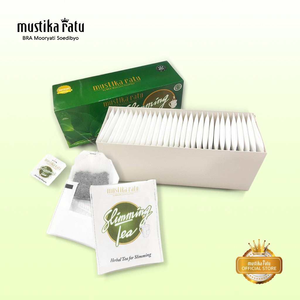 Mustika Ratu Slimming Tea Isi 15 Bag Minuman Herbal Anti Oksidan Pelangsing Tubuh