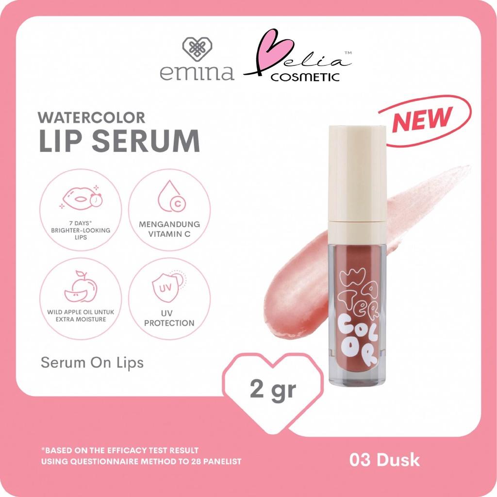 EMINA Lip Mask & Watercolor Lip Serum | Overnight Care & Lip Tint Serum | Serba Ada
