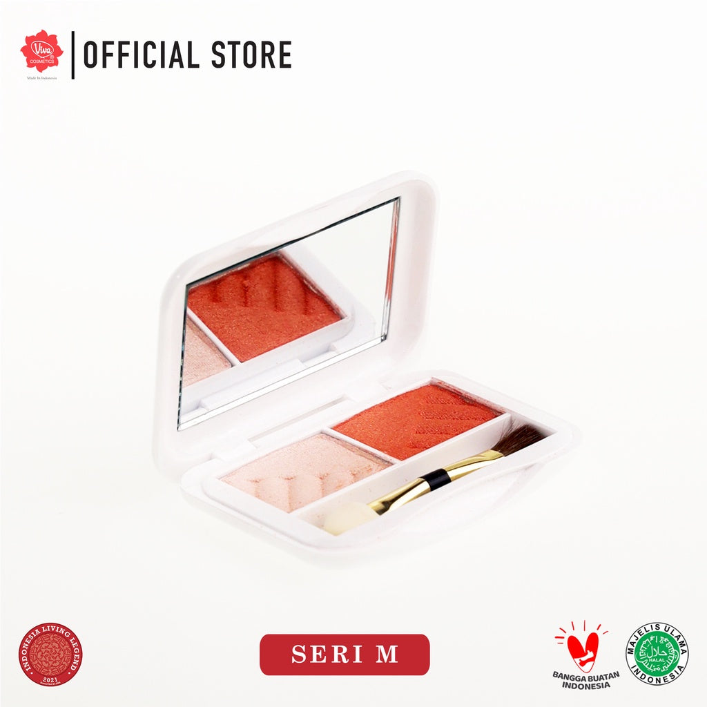 Red-A Eye Shadow -  tersedia 12 varian kombinasi warna