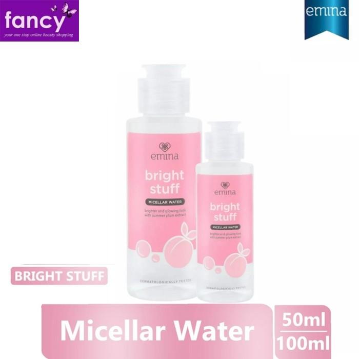 Emina Bright Stuff Micellar Water 100ml / 50ml – Bright & Glowing Face Cleanser