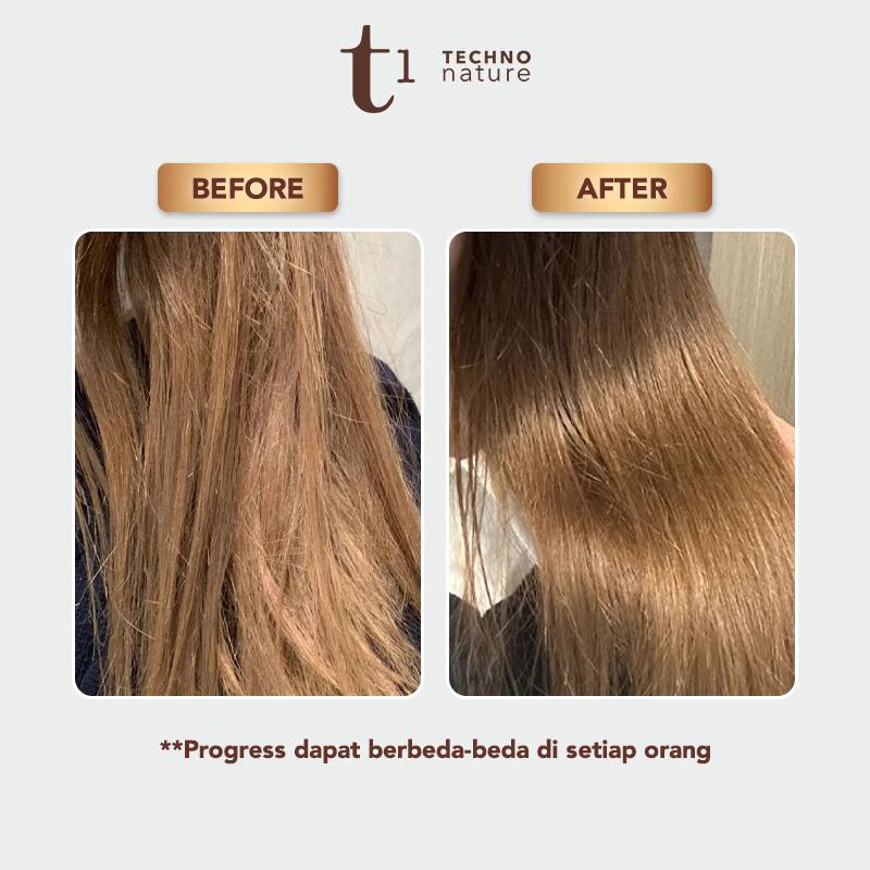 Makarizo T1 Techno Nature Protein Cream 50mL - Moisturizer / Hair Vitamin