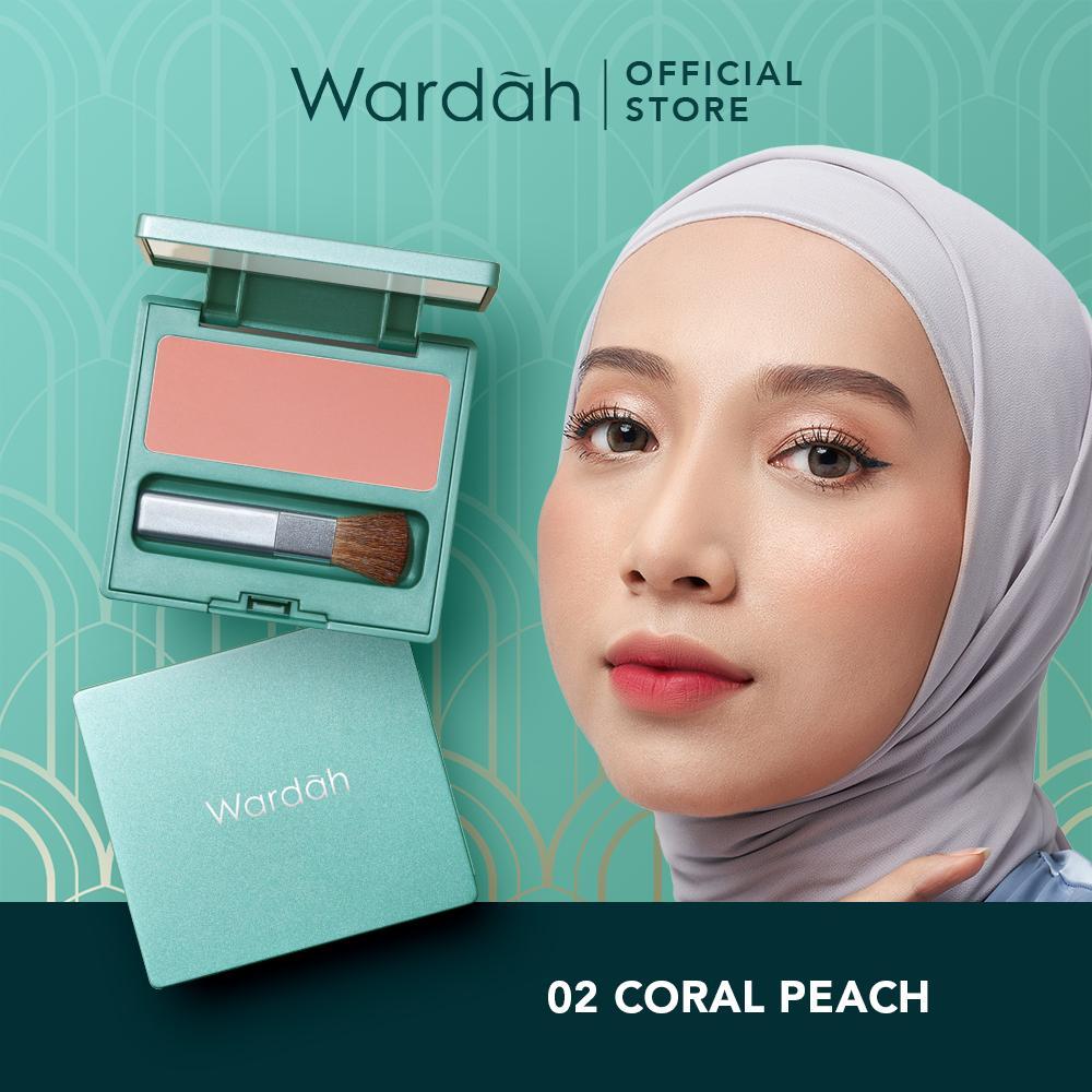 WARDAH Exclusive Blush On Make Up – Long-Lasting Silky Powder Blush with Intense Pigment & Natural Radiant Glow