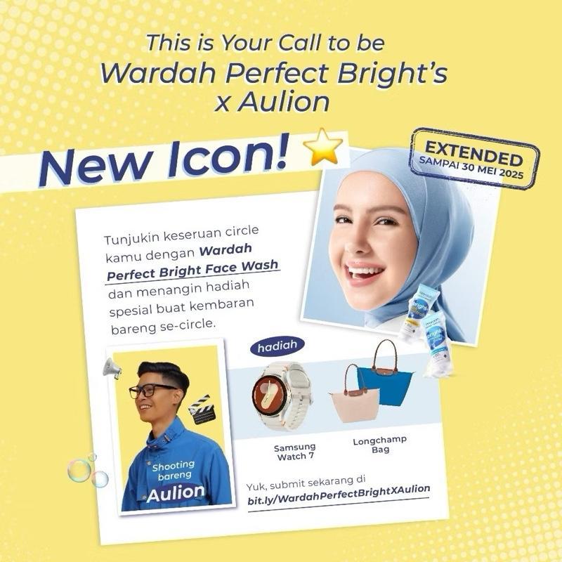 [TWINPACK] Wardah Gentle Face Scrub with Niacinamide – 2x50ml Brightening Exfoliator