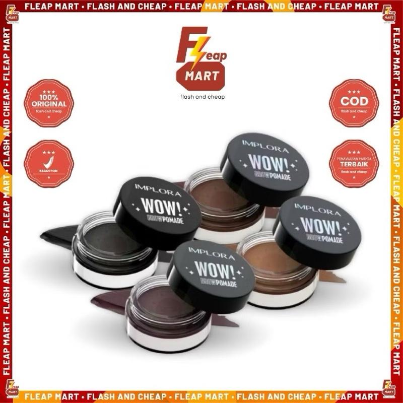 Implora WOW BrowLock – Waterproof Pomade Gel | 4 Flawless Shades