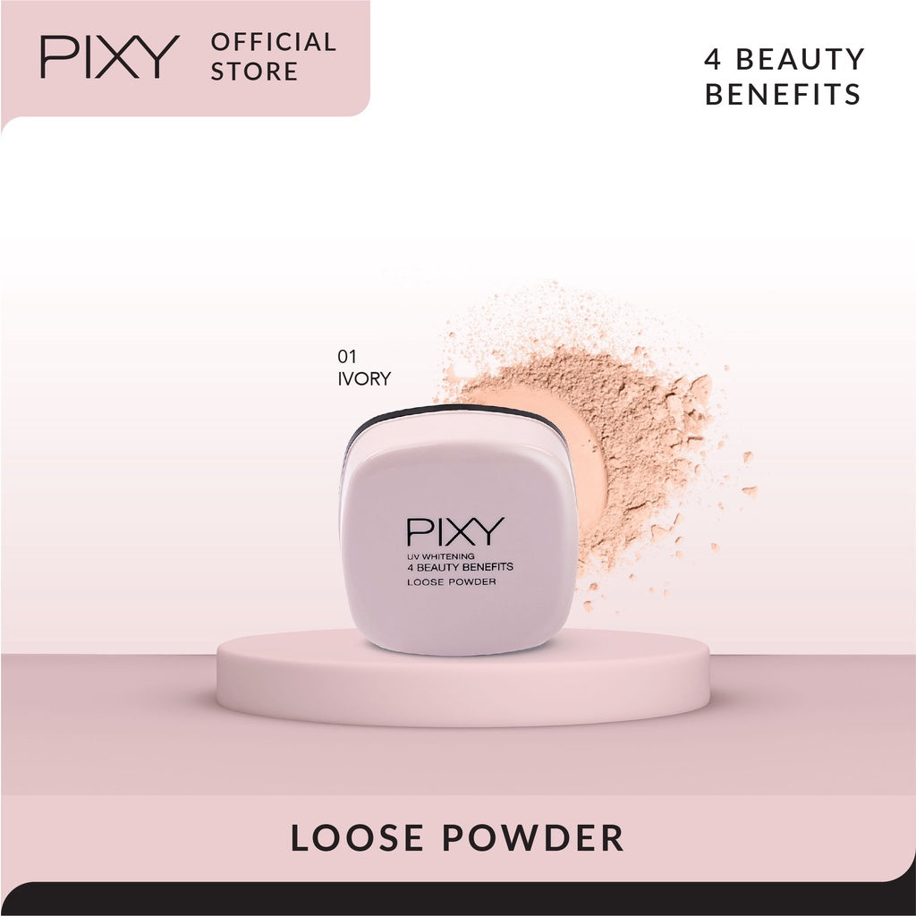PIXY Loose Powder 4 Beauty Benefits 01 Ivory