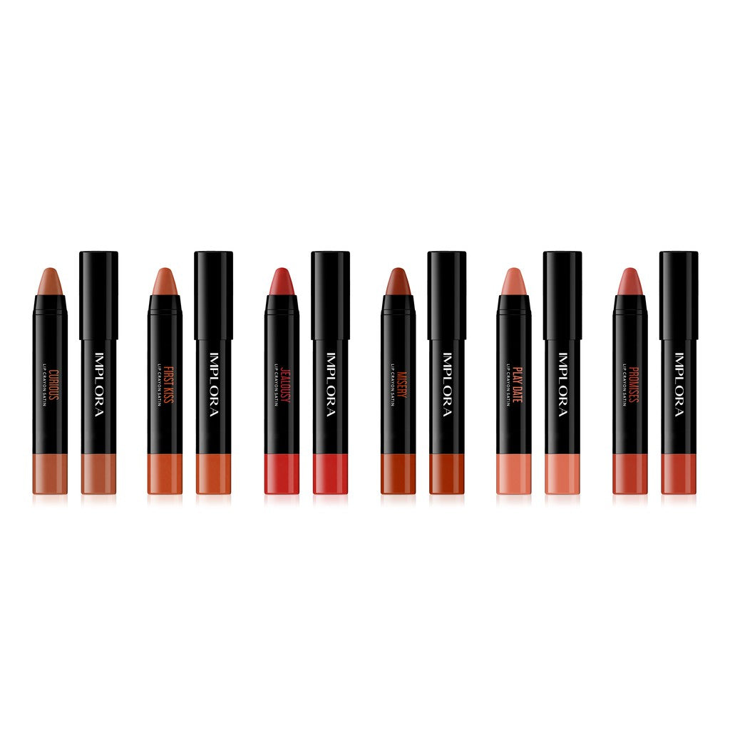 Implora Serum Wajah + Lip Crayon Satin