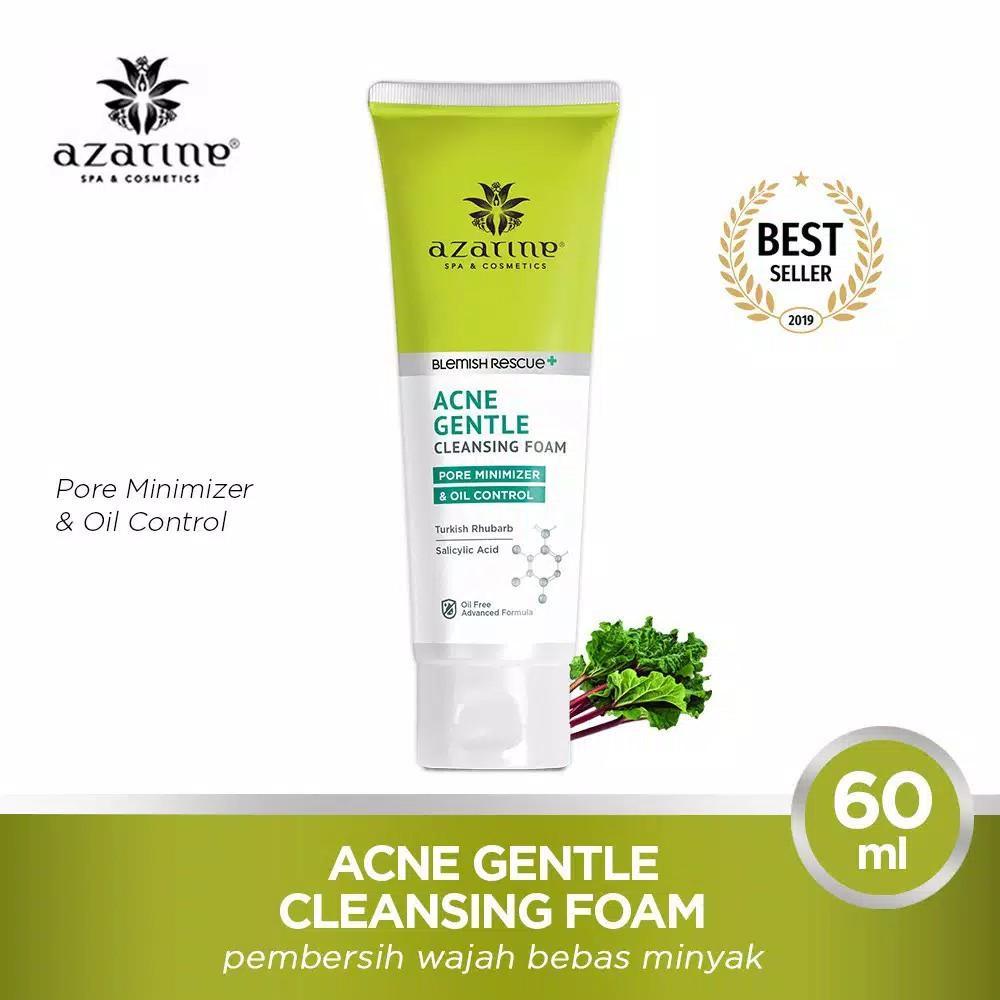 Azarine Blemish Rescue Series - Spot Gel, Cleansing Foam, Brightening Serum, Purifying Toner, Blackhead Remover Mask, Oil-Free Moisturizer