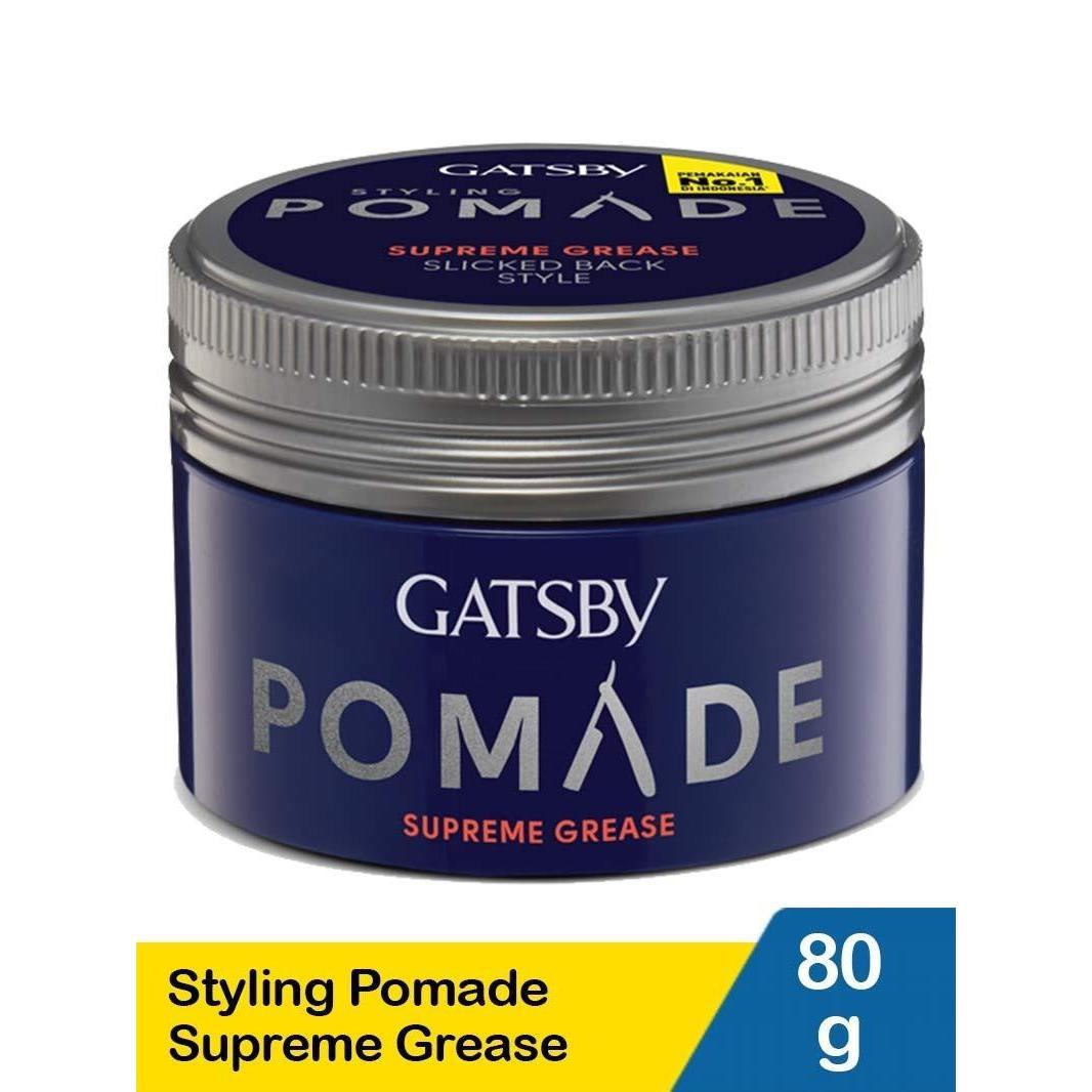 Gatsby Styling Pomade Perfect Rise 75g – Strong Hold, Natural Shine & Classic Volume for Men