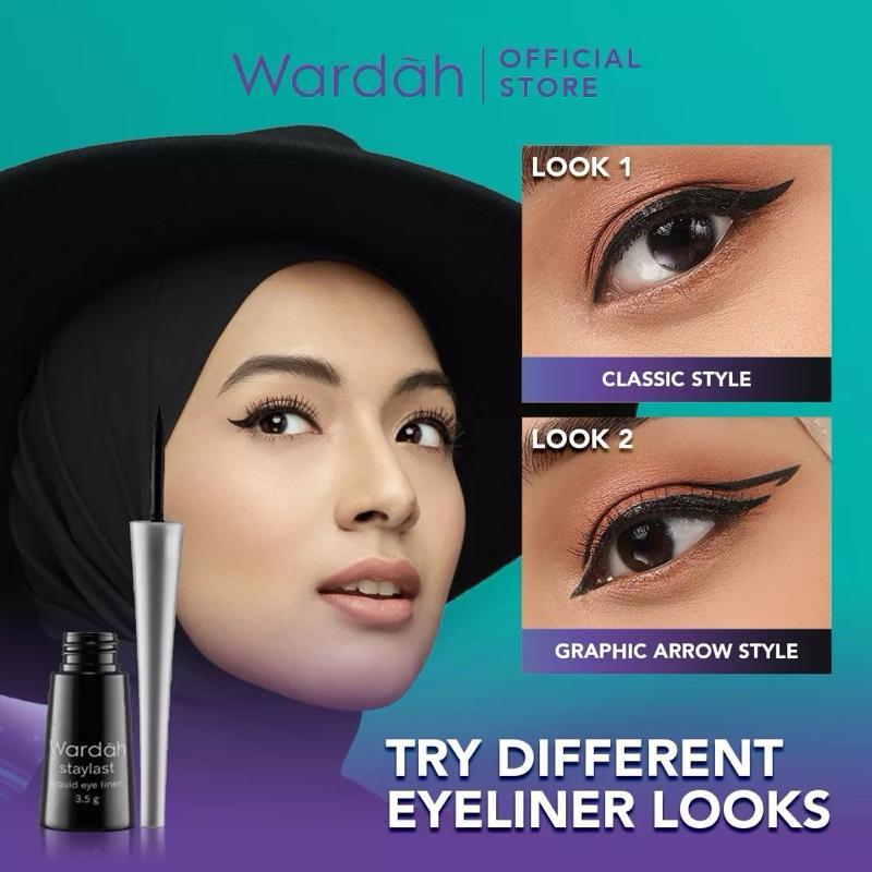 Wardah Staylast Waterproof Liquid Eyeliner – Bold Precision for All-Day Drama