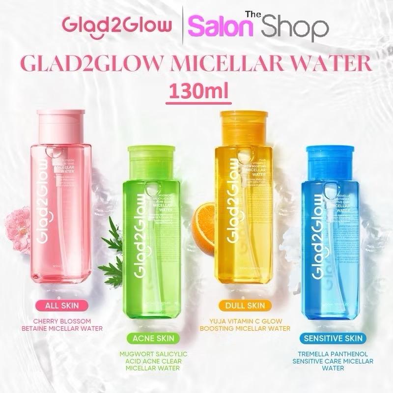 G2G Glad2Glow 5-in-1 Micellar Magic – Mugwort, Yuja, Panthenol & More (130ml)