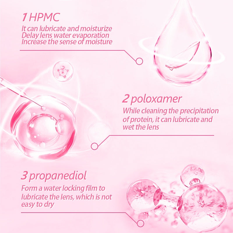 Eyeshare Lensa Kontak Cairan Softlens 60ml/120ml/360ml Larutan Pembersih Lensa Kontak
