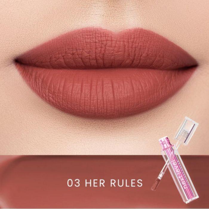 Hanasui Next Level Liplast Cream Waterproof - Liplast Cream Pigmented Matte Finish Maximum
