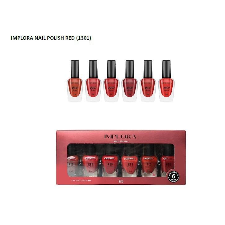 IMPLORA Nail Polish 8ml – Vibrant, Long-Lasting Color for Every Mood
