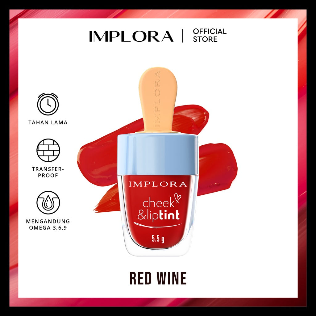Implora Lip Tint + Lip Intense Matte