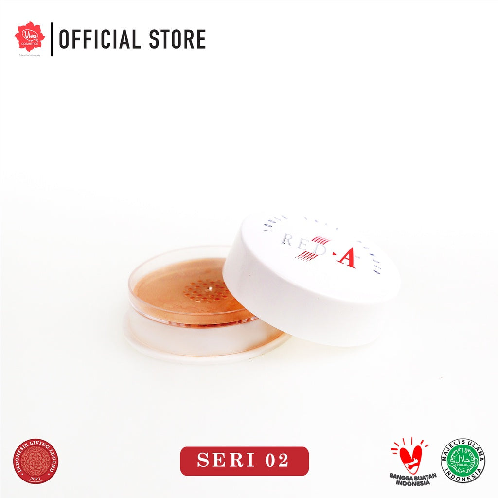 Red-A Loose Face Powder (Tersedia 4 Varian Warna)
