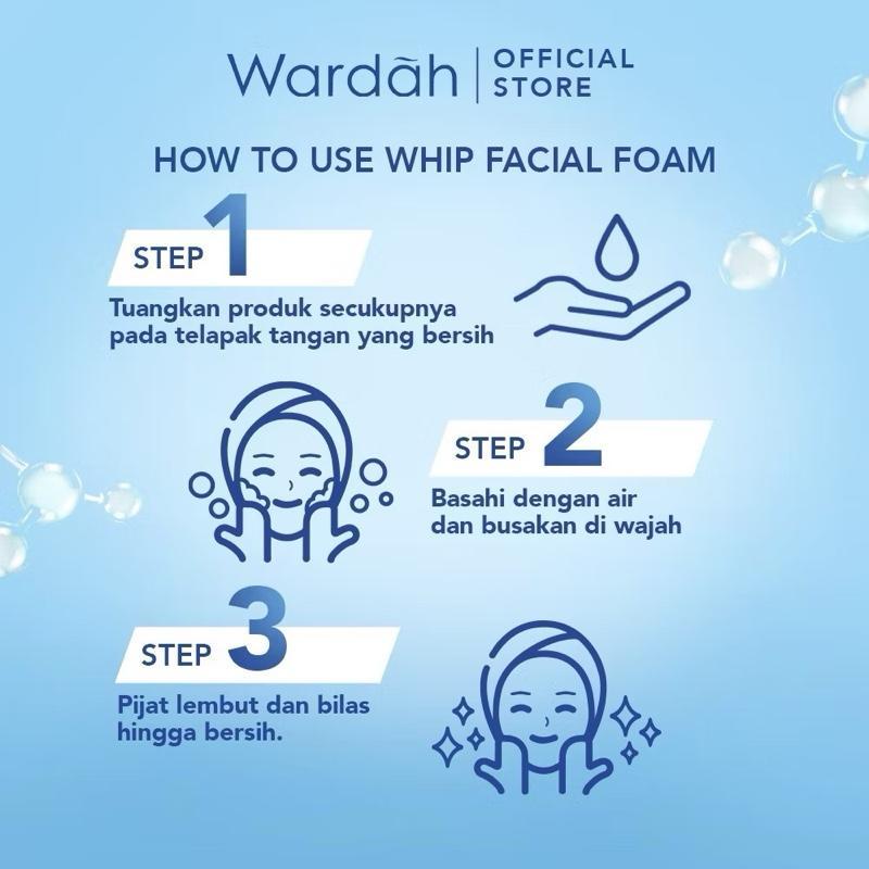 GlowWhip by Wardah – Lightening Facial Foam Magic