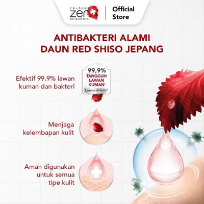 Zen Antibacterial Bar Soap – Japanese Red Shiso & Pure Tea Tree 4 x 60g | Herbal Antibacterial Protection for Clean, Healthy Skin | Refreshing Scent & Gentle Cleanse