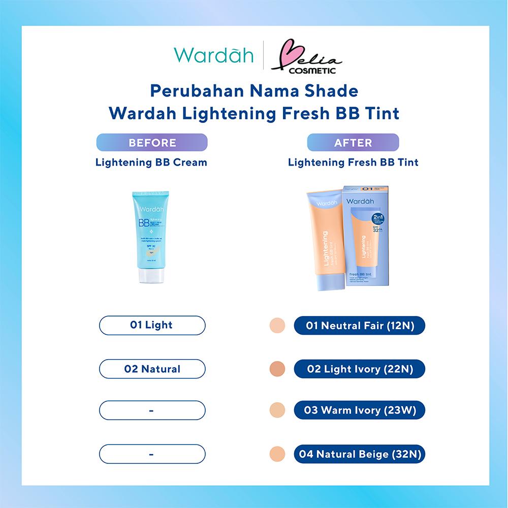 WARDAH BB Cream Everyday & Lightening – 15ml / 30ml | Light & Natural Shades