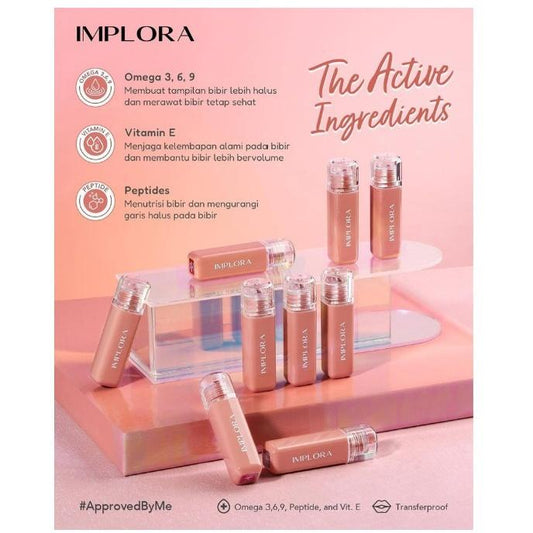 Implora Jelly Tint 5ml – Transferproof Lip Tint