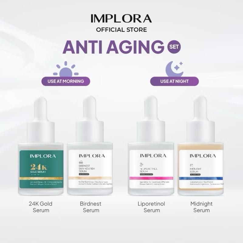 Implora Anti-Aging Face Serum Set - TimeRewind