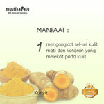 Ratu Mas Lulur Kocok Seruni 100ml Mustika Ratu mengangkat sel kulit mati dan mencerahkan kulit