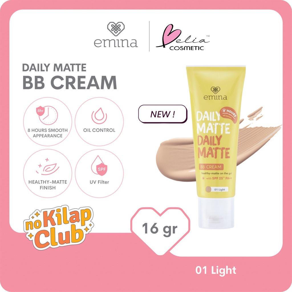 EMINA Daily Matte Loose Powder 20g | Oil Control Setting Powder | Lightweight Finish | Serba Ada