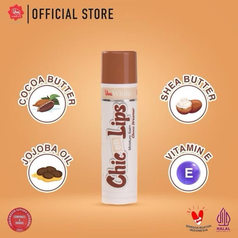 Viva White Lip Glaze Balm – “Chic Kiss Edition” (4 Flavors | Intensive Care)