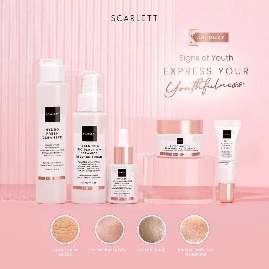 SCARLETT Whitening Age Delay Series Hyalu B5 B9 Moist Eye Serum for Skin Care