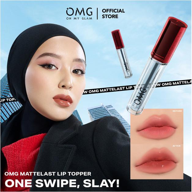 OMG Oh My Glam Matte Tahan Lama Kiss Lip Cream 3.5g Lip Cream Matte