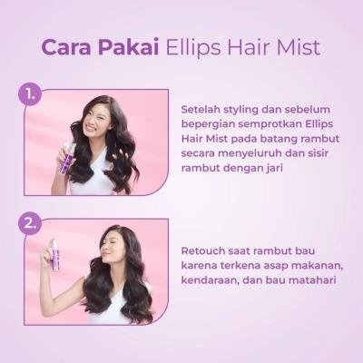Ellips Hair Vitamin Perfume Fragrance Booster - Fresh & Smooth 100ml | Dual-Function Hair Perfume + Vitamin Spray