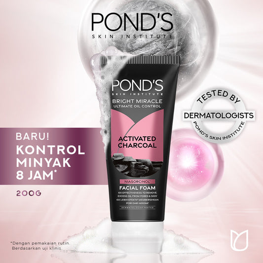 Pond's Bright Miracle Ultimate Oil Control Facial Foam 200G