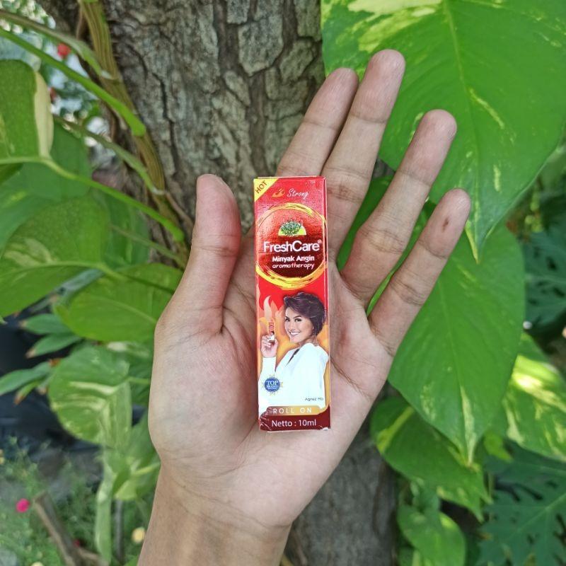 FreshCare Strong Aromatherapy Roll On – Extra Cooling Herbal Oil for Headache & Dizziness Relief | 10ml