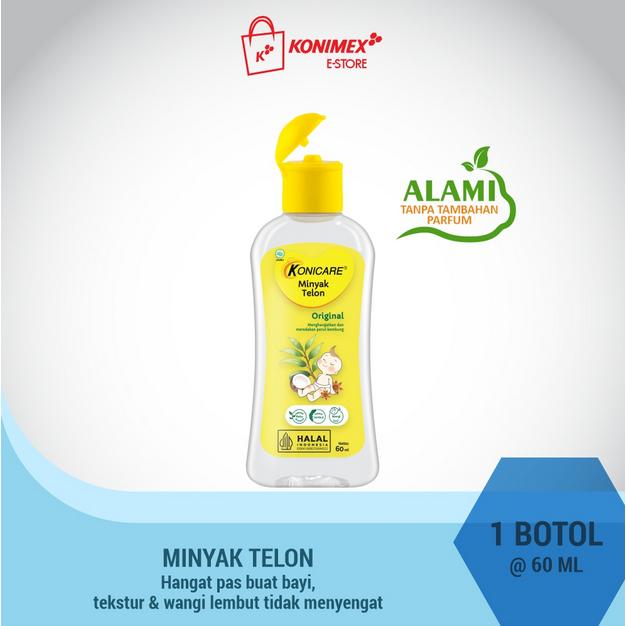 KONICARE Minyak Telon Bayi Anti Nyamuk 30 / 60 / 125 ml Original / Plus Lavender