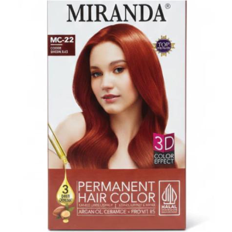 Miranda Hair Color Cat Rambut - Warna Cepat Masuk, Long Lasting & Shine