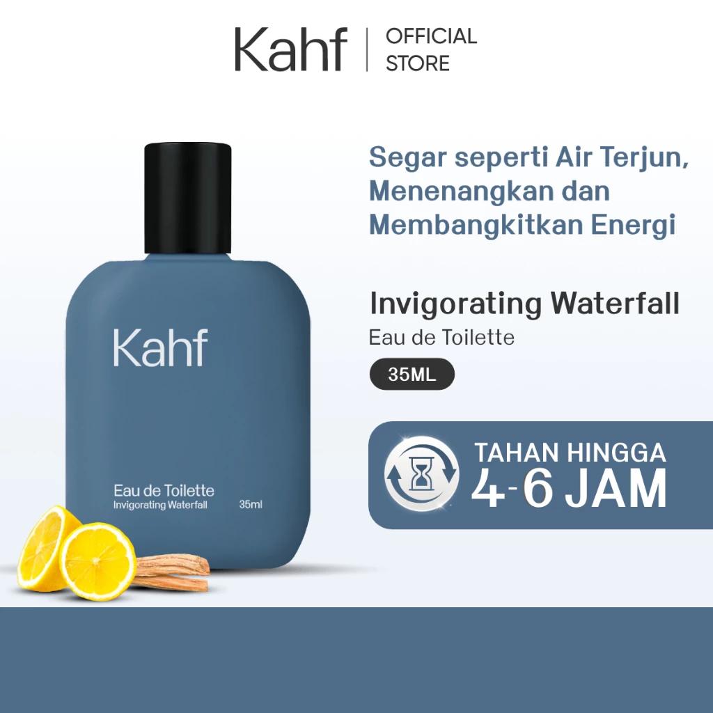 Kahf Eau de Toilette Invigorating Waterfall 35ml – Long-Lasting Men’s Fragrance