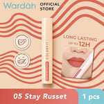 [LIP MATTE TAHAN LAMA] WARDAH Colorfit Last All Day Lip Paint 4 gr (Shade 1-12) Tahan Lama Hingga 12 Jam - Transferproof dengan One Swipe Coverage - Warna Intense - Lipstik Tahan Air dan Minyak - Liptint Anak Sekolah - Liptint - Makeup