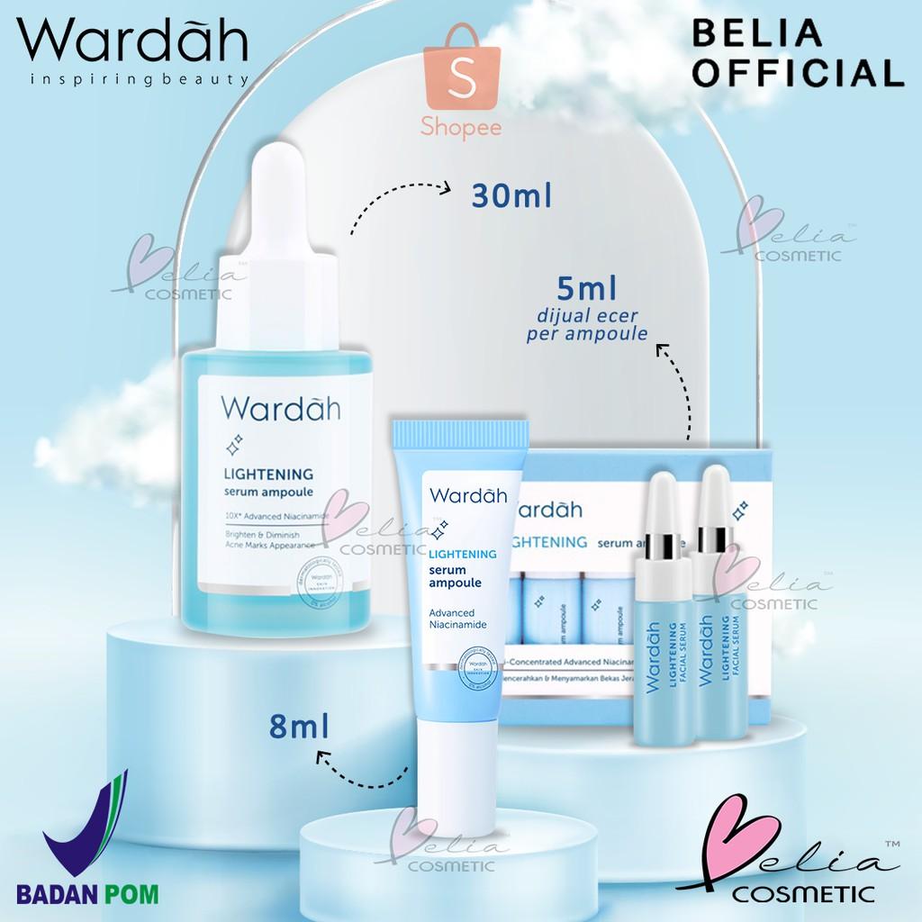 WARDAH Lightening Serum Ampoule – 5ml / 8ml / 30ml | Brightening Serum with Niacinamide