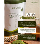 OFFICIAL STORE - PikuLabs Pure Matcha Powder 100gr | 100% Pure, No Additives