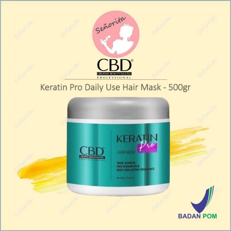 CBD Keratin Pro Daily Hair Mask 30g+5g – Intense Repair & Smoothness for Dry, Damaged Hair