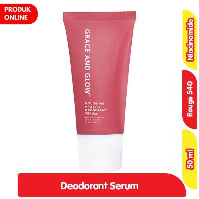 Grace and Glow Deodorant Serum Roll-On Rouge 540 – 50ml | Brightening & Smoothing Underarm Care with Luxury Perfume-Inspired Scent